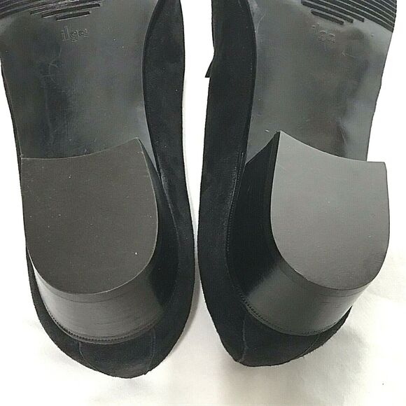 Gravati Shoes Suede Venetian Loafers Men 8 Women 9.5 Wilson Dean Wilkes Bashford - Picture 7 of 12